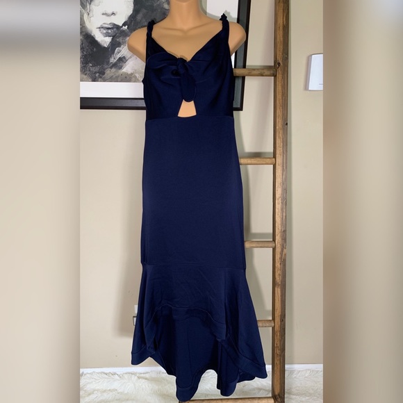 Shoshanna Ibiza High-Low Mermaid Gown - Picture 4 of 7